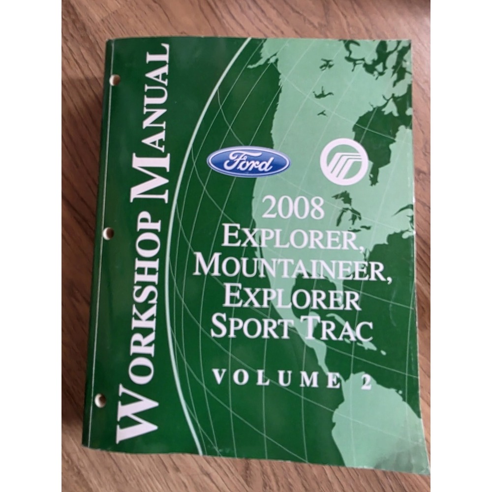 2008 Ford Explorer Mountaineer Factory Service Repair Manual‎ Book Set  #F1